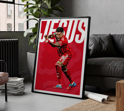 Igor Jesus 25/26 4K (Home) Poster