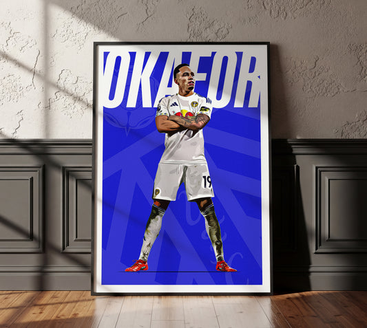 Noah Okafor 25/26 4K (Home) Poster