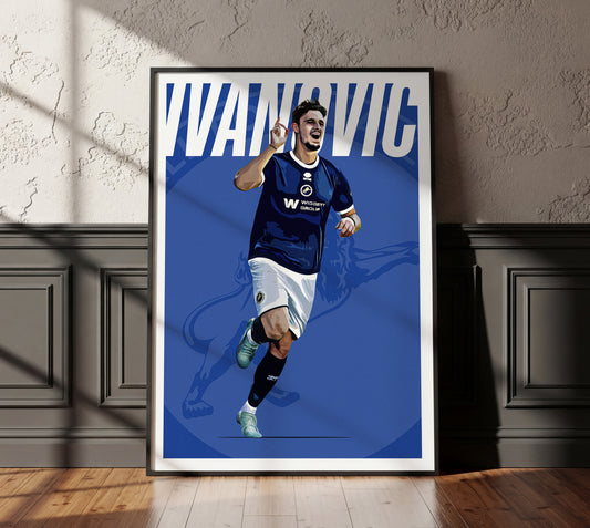 Mihailo Ivanovic 25/26 4K (Home) Poster