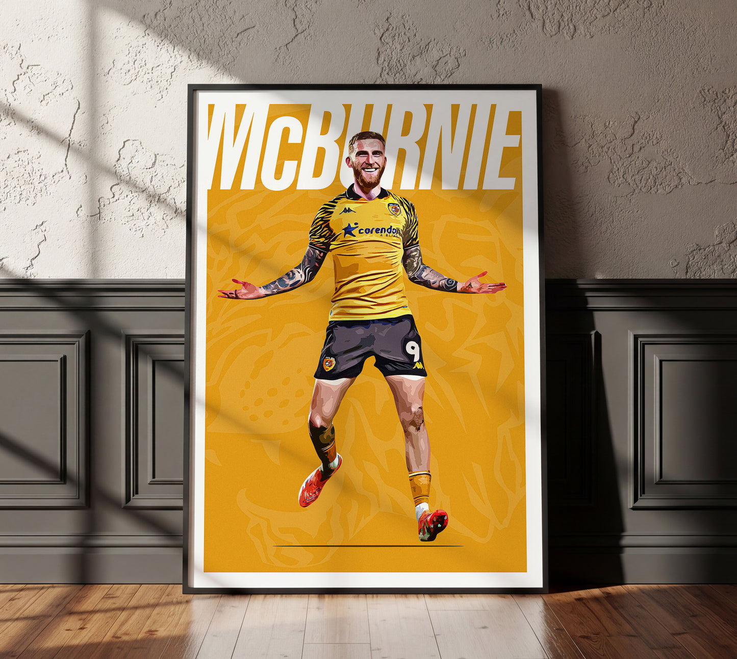 Ollie McBurnie 25/26 4K (Home) Poster