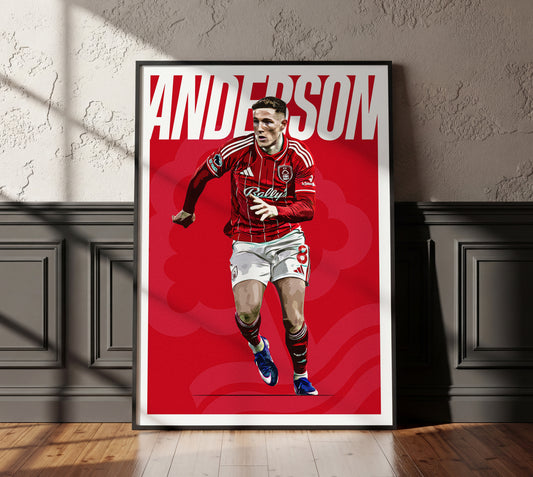 Elliot Anderson 25/26 4K (Home) Poster