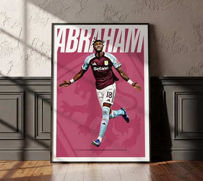 Tammy Abraham 25/26 4K (Home) Poster