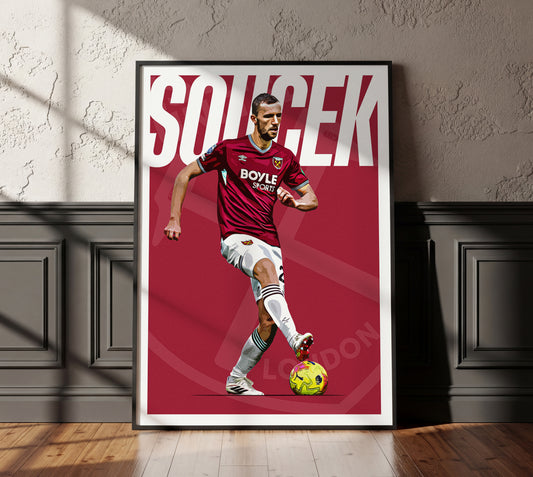 Tomas Soucek 25/26 4K (Home) Poster