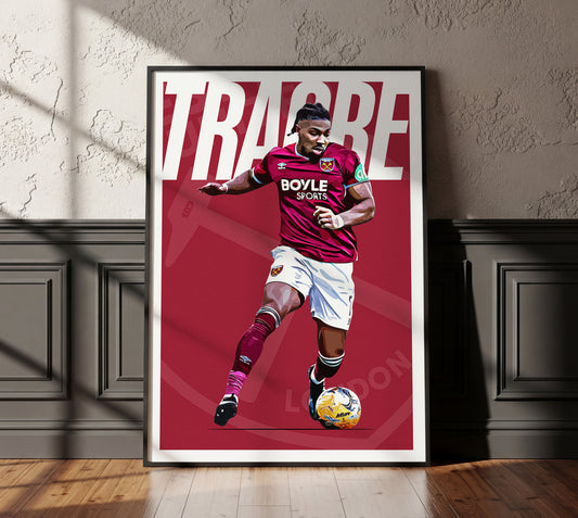 Adama Traore 25/26 4K (Home) Poster