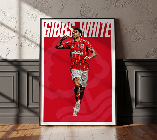 Morgan Gibbs-White 25/26 4K (Home) Poster