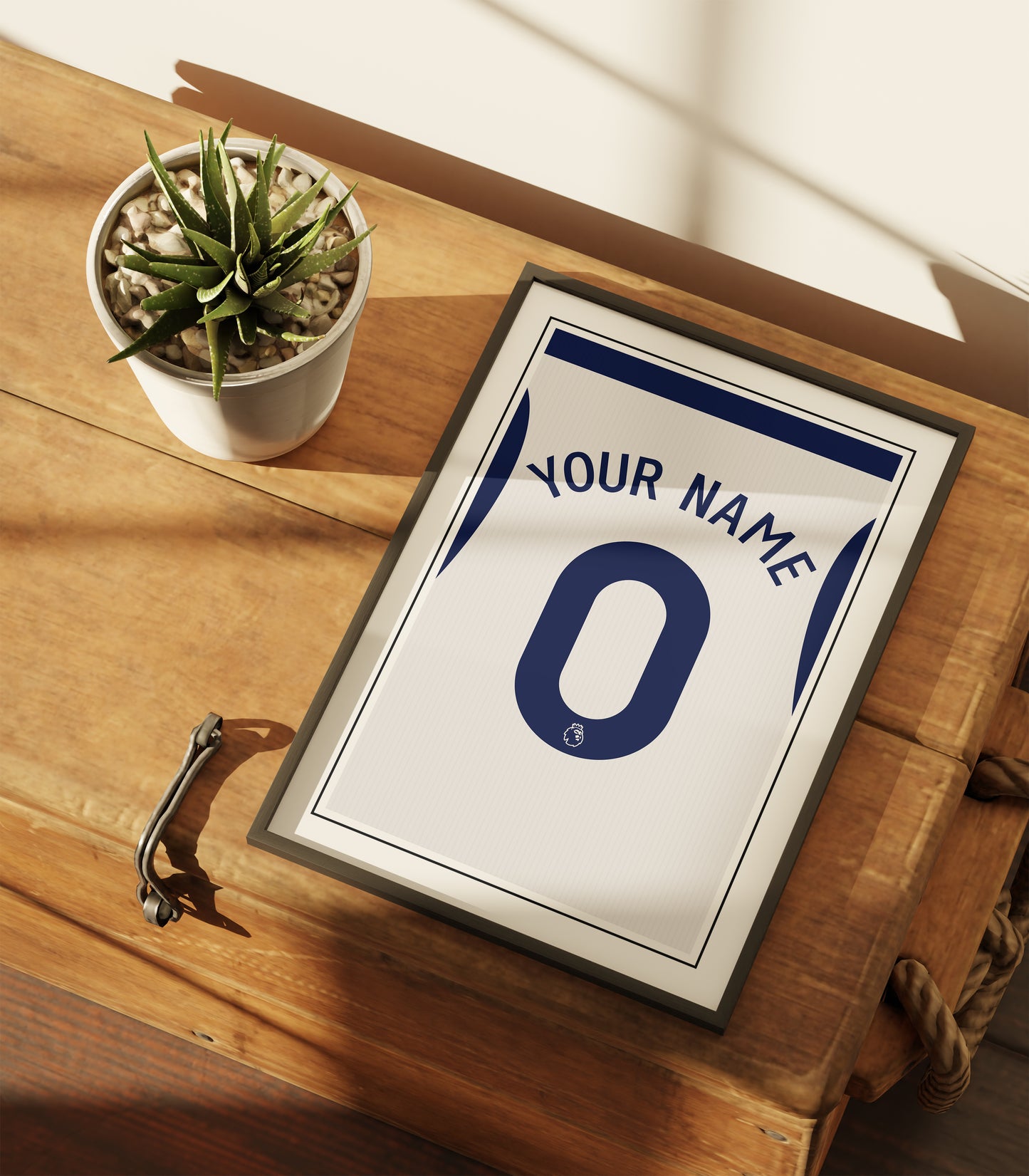 Tottenham Hotspur Shirt 24/25 Customisable Poster