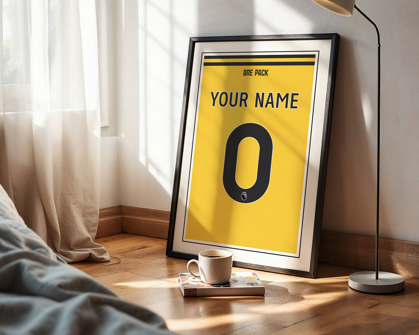 Wolves Shirt 24/25 Customisable Poster