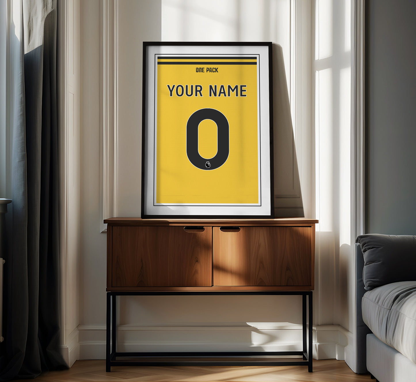 Wolves Shirt 24/25 Customisable Poster
