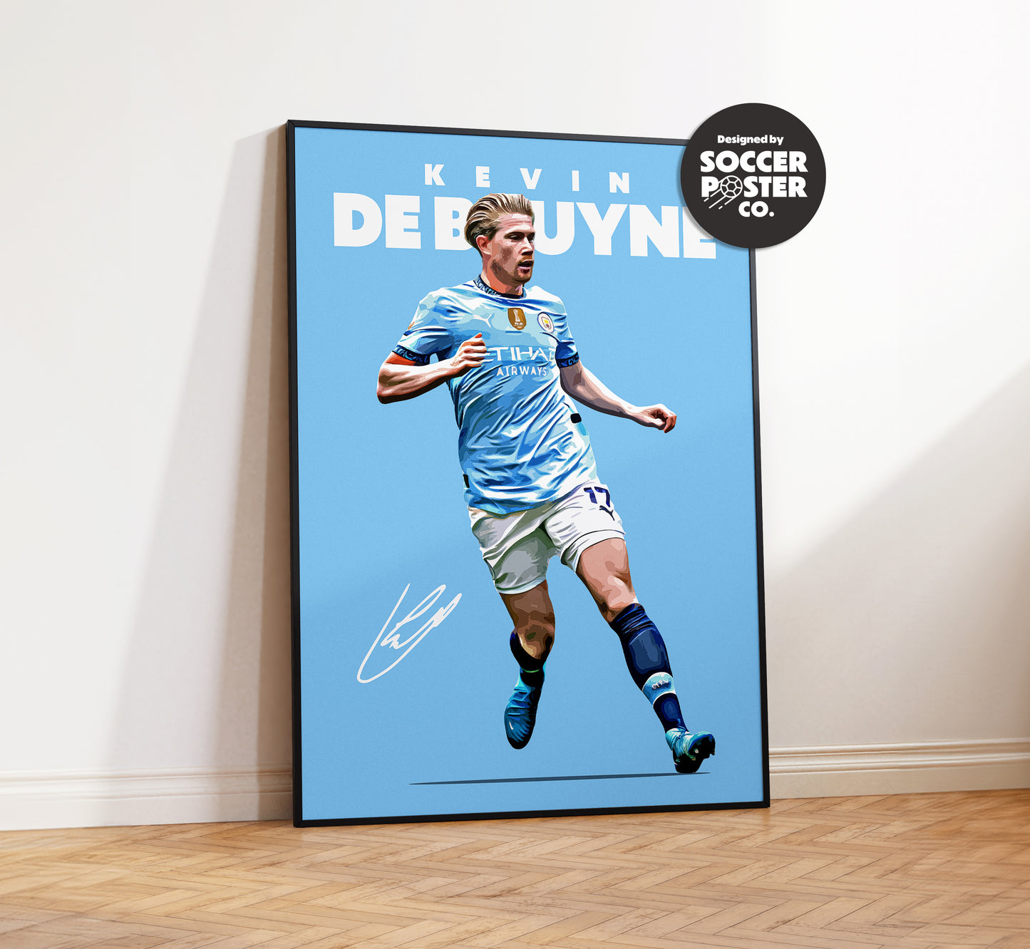 Kevin De Bruyne 24/25 4K Poster