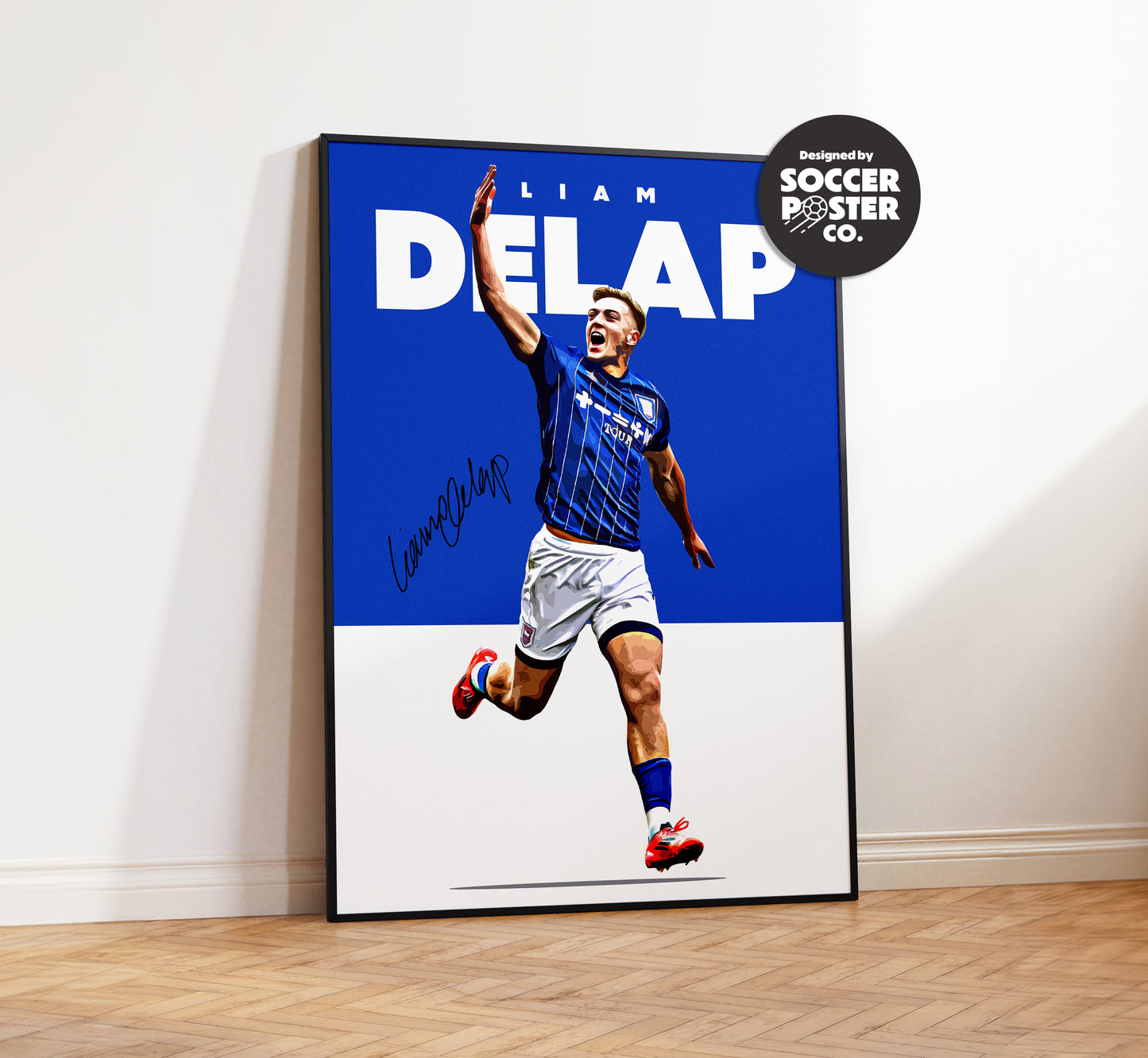 Liam Delap 24/25 4K Poster