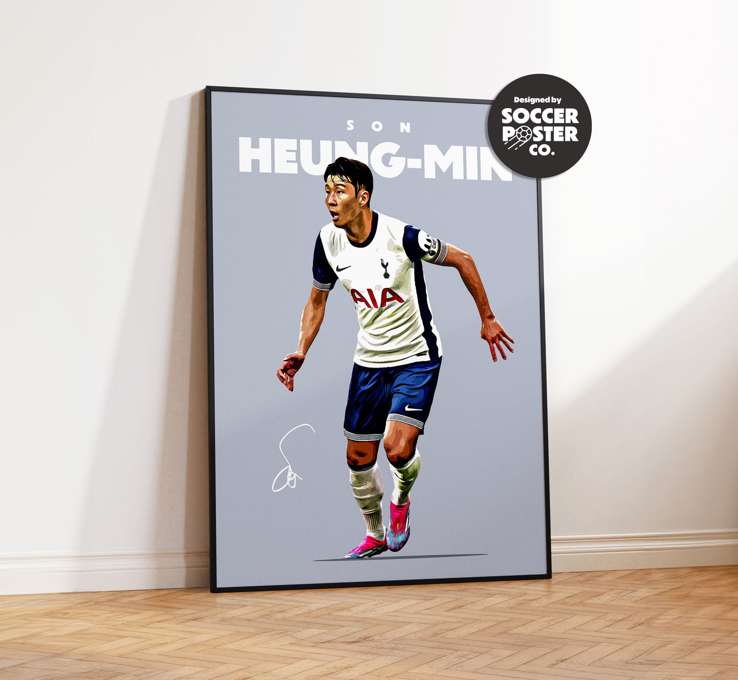 Son Heung-min 24/25 4K Poster