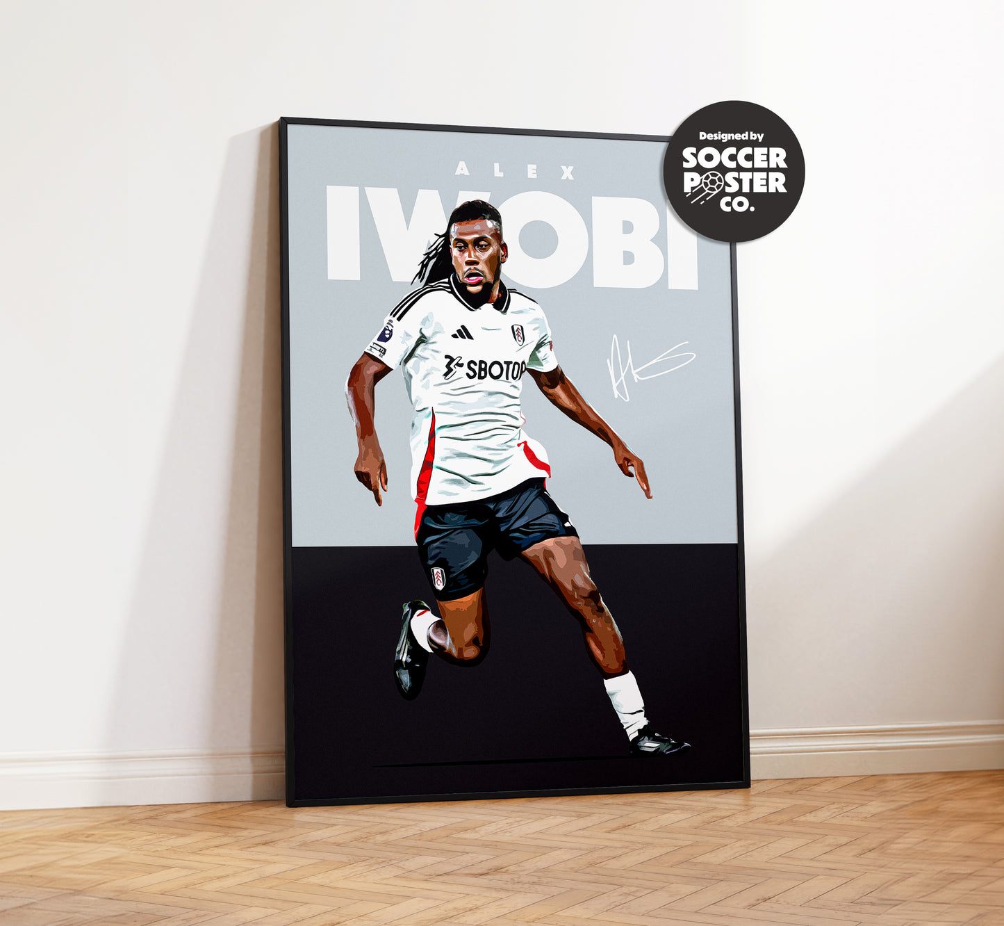 Alex Iwobi 24/25 4K Poster