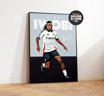 Alex Iwobi 24/25 4K Poster