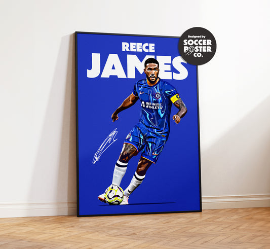 Reece James 24/25 4K Poster