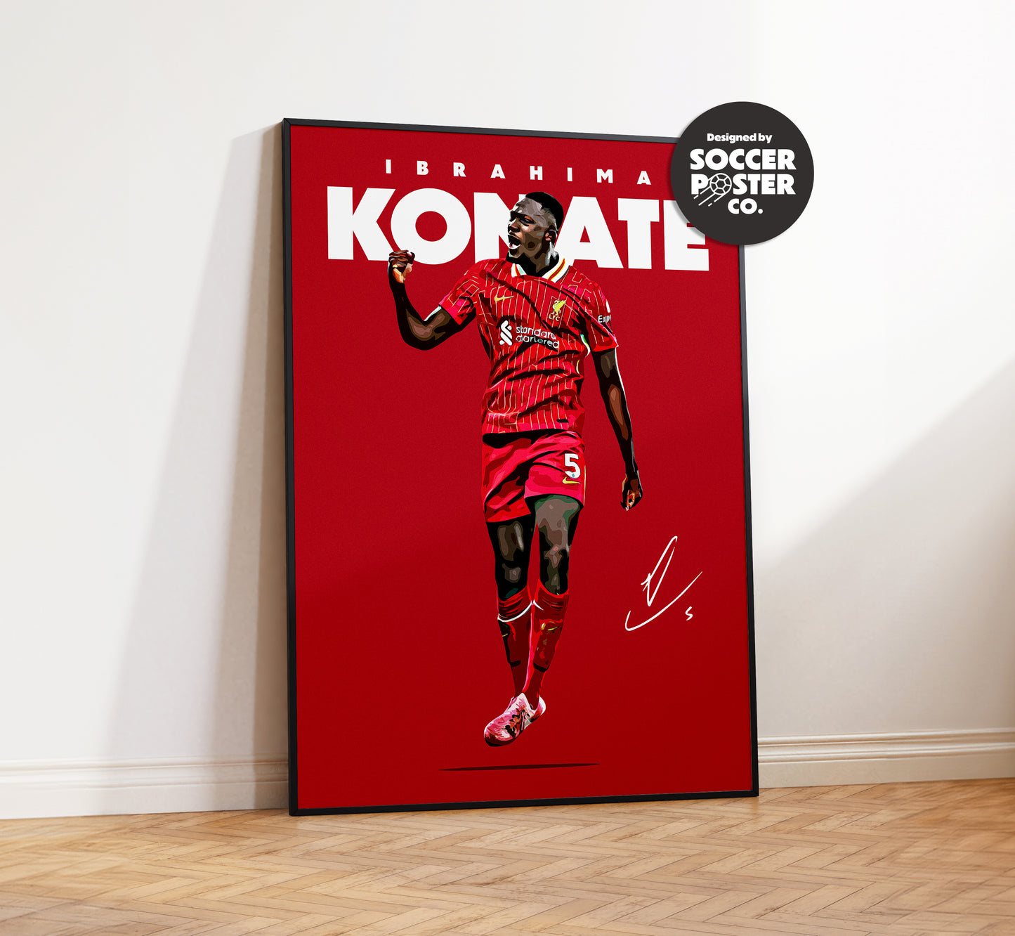 Ibrahima Konate 24/25 4K Poster