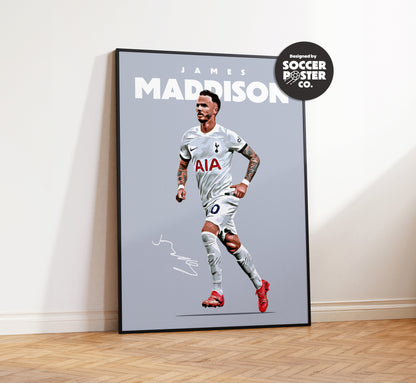 James Maddison 4K Poster