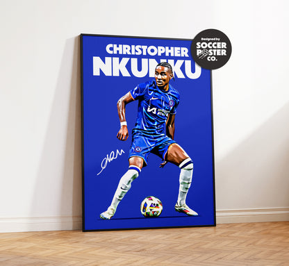 Christopher Nkunku 24/25 4K Poster