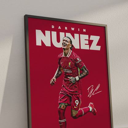 Darwin Nunez 24/25 4K Poster