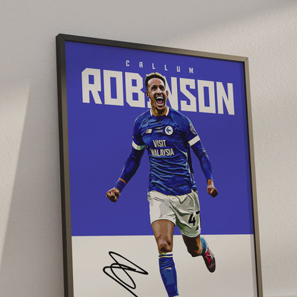 Callum Robinson 24/25 4K Poster