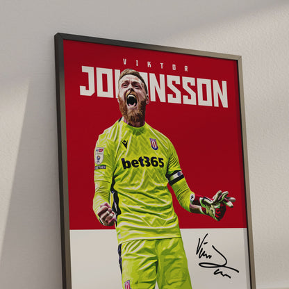 Viktor Johansson 24/25 4K Poster