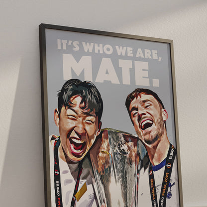 Son & Maddison 24/25 4K Europa League Poster