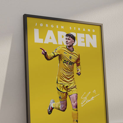 Jorgen Strand Larsen 24/25 4K Poster