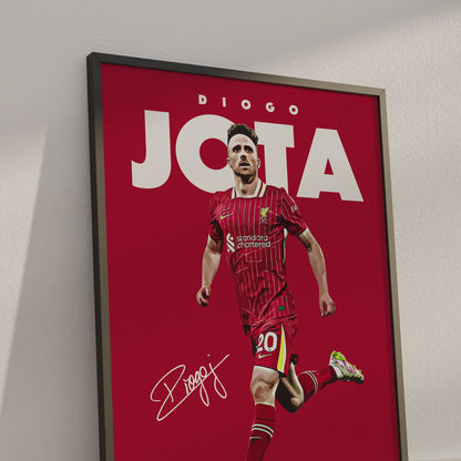 Diogo Jota 24/25 4K Poster