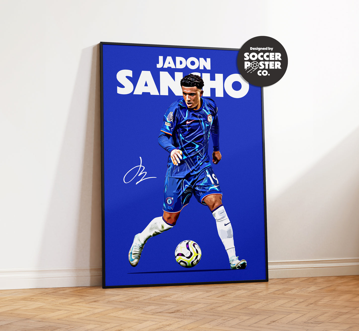 Jadon Sancho 24/25 4K Poster