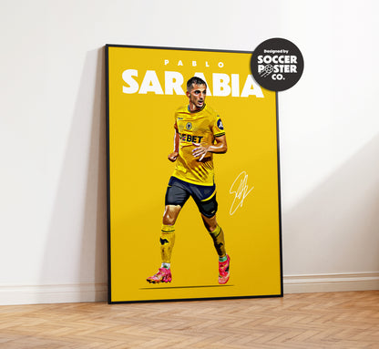 Pablo Sarabia 24/25 4K Poster