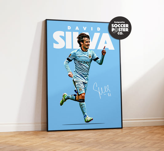 David Silva 4K Poster