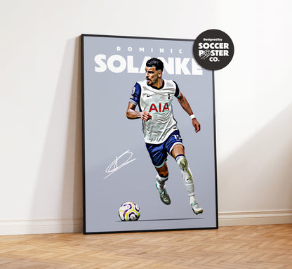 Dominic Solanke 24/25 4K Poster