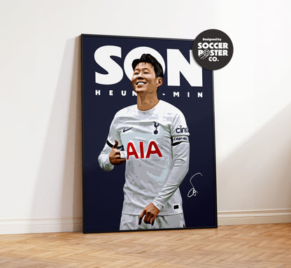 Son Heung-Min 4K Poster