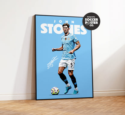 John Stones 24/25 4K Poster