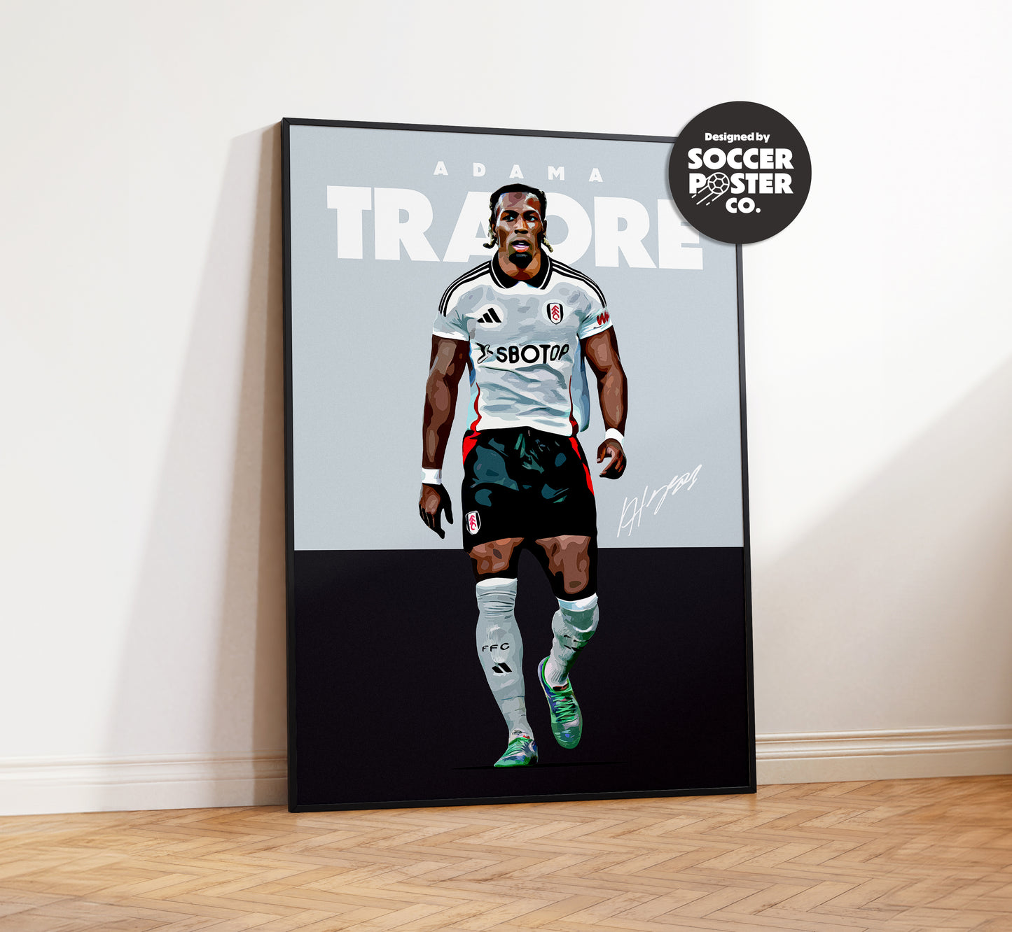 Adama Traore 24/25 4K Poster