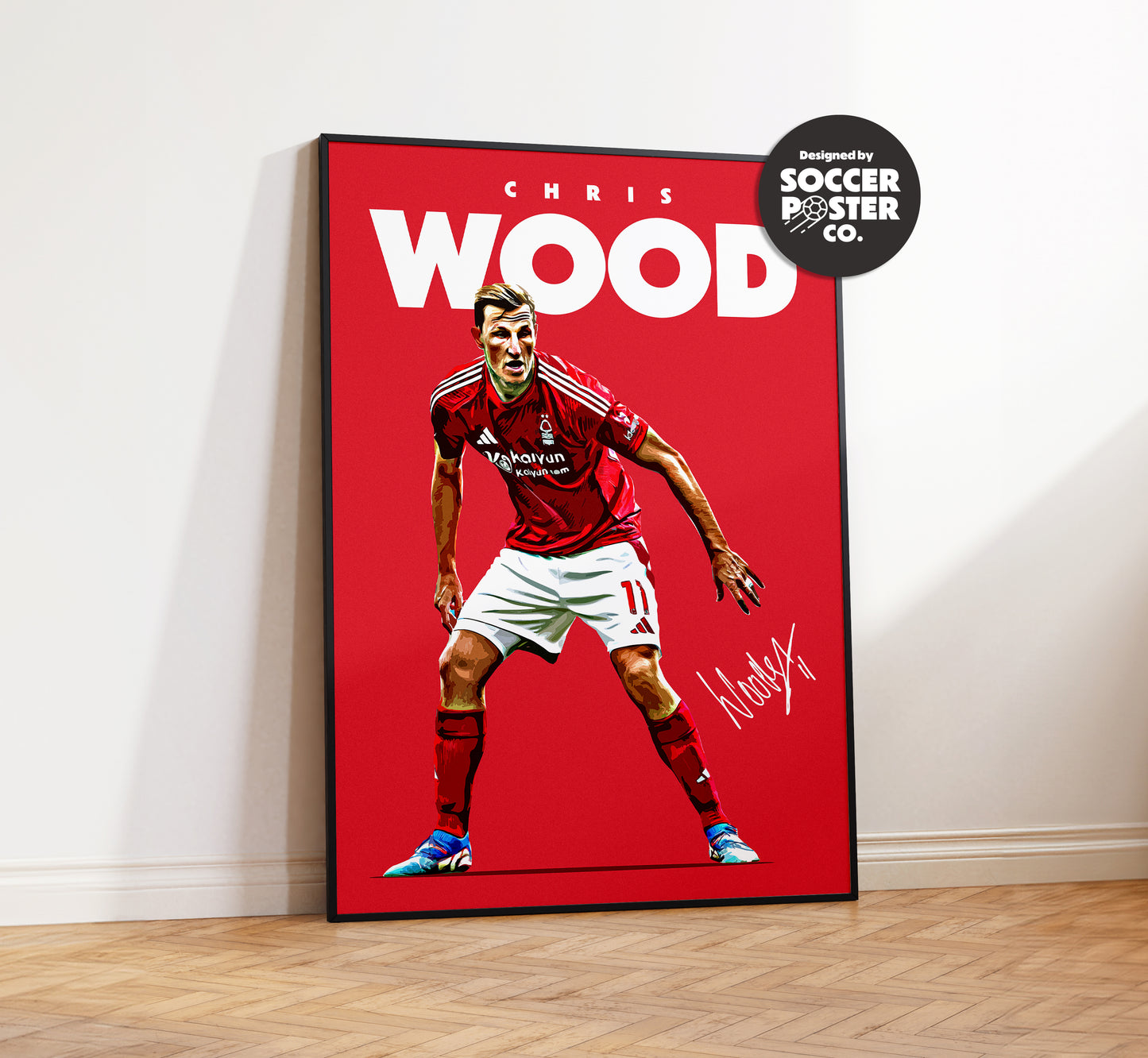 Chris Wood 24/25 4K Poster