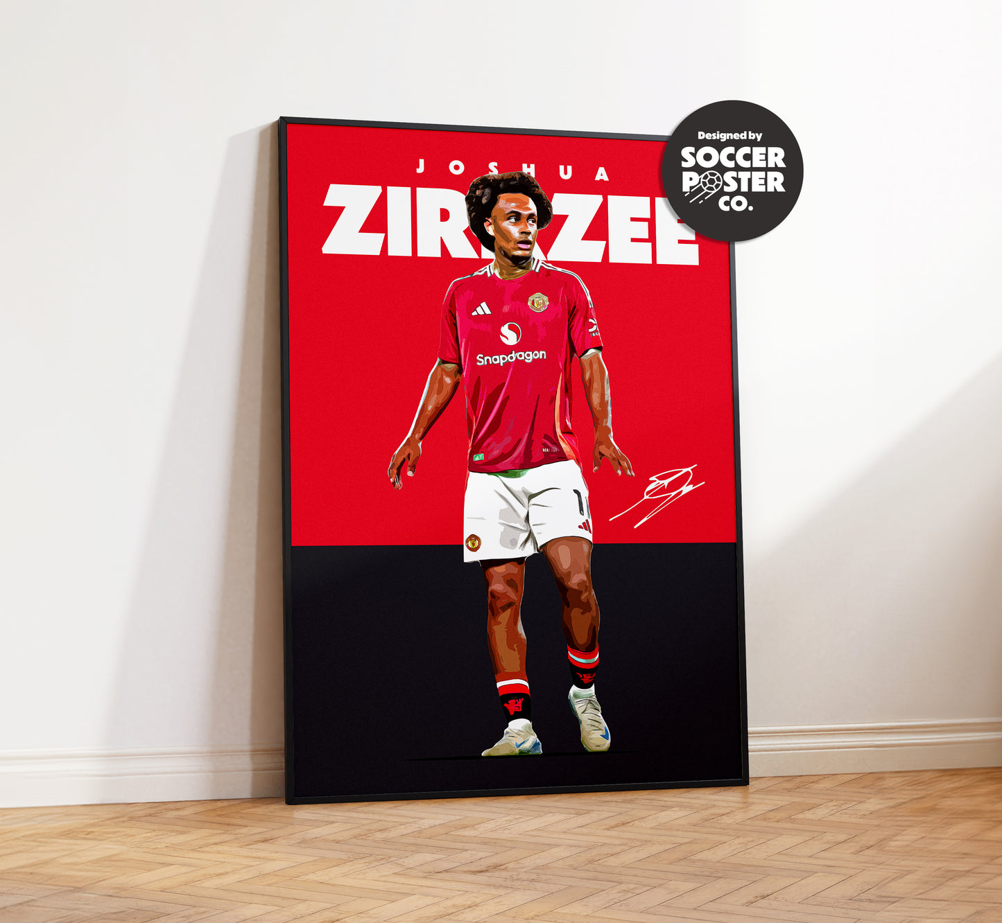 Joshua Zirkzee 24/25 4K Poster