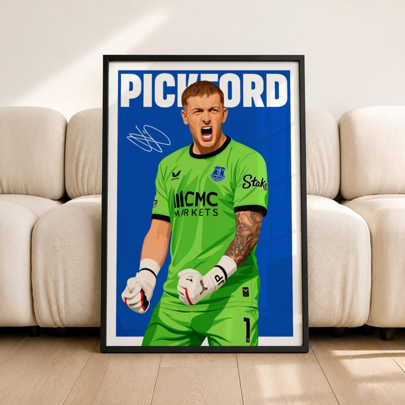 Jordan Pickford (26/27) Poster