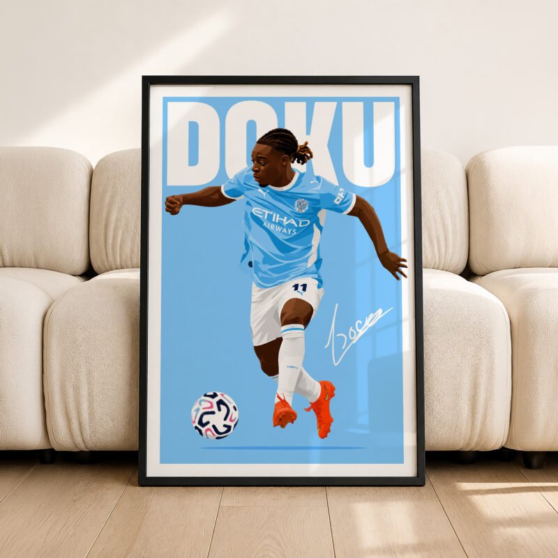 Jeremy Doku (26/27) Poster