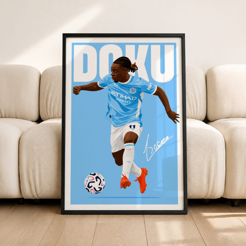 Jeremy Doku (26/27) Poster