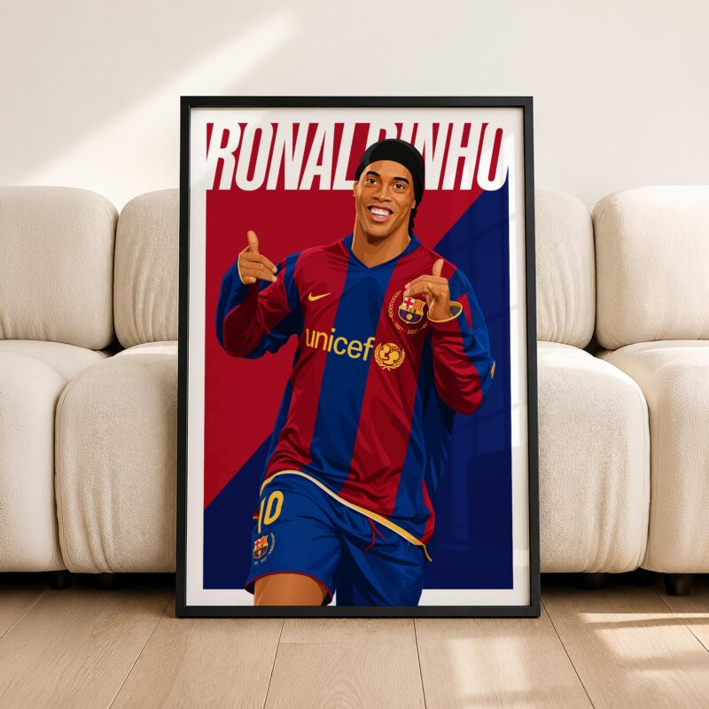 Ronaldinho 2007 Poster