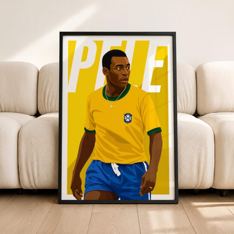 Pele (Brazil) 1970 Poster