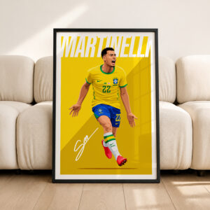 Gabriel Martinelli (Brazil) Poster
