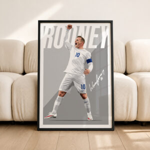 Wayne Rooney (England) 2016 Poster