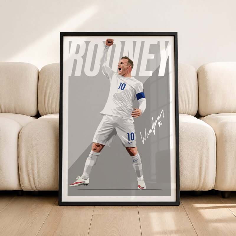 Wayne Rooney (England) 2016 Poster