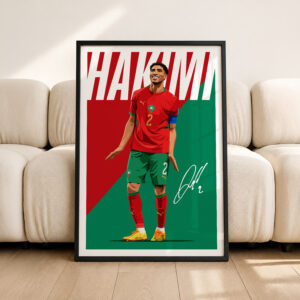 Achraf Hakimi (Morocco) Poster