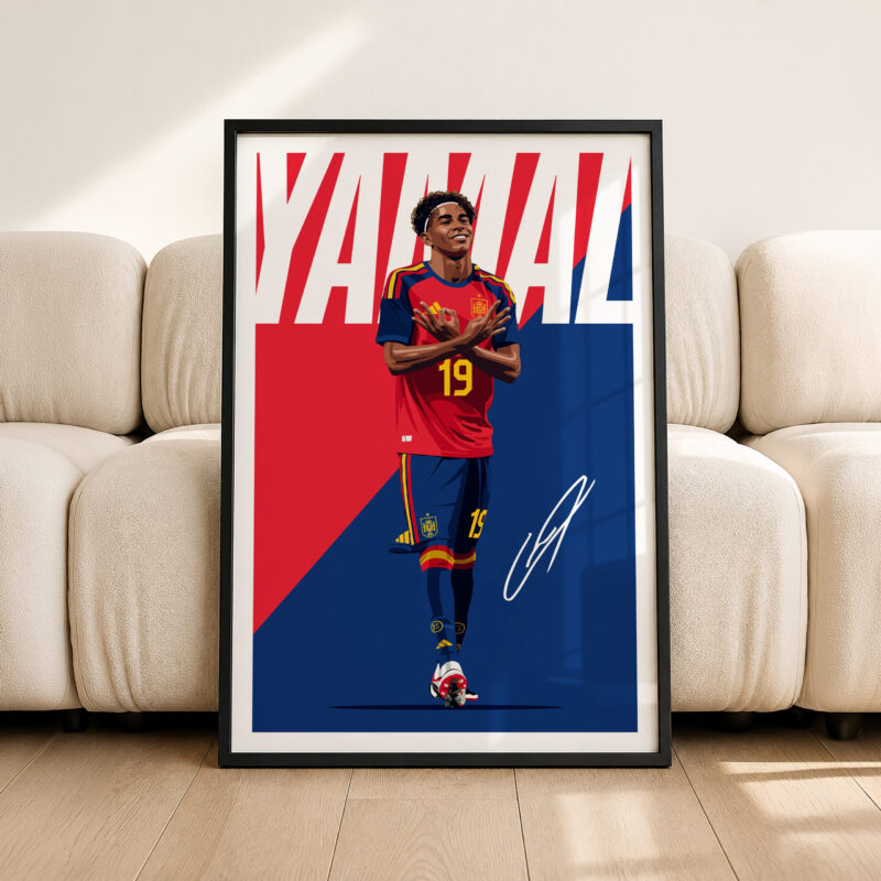 Lamine Yamal (Spain) Poster