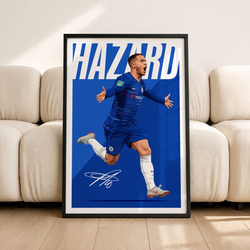Eden Hazard Poster