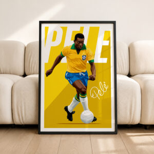 Pele (Brazil) 1966 Poster