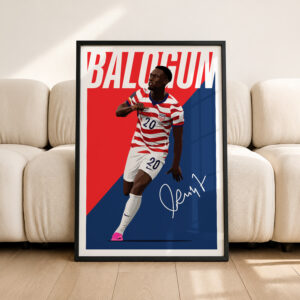 Folarin Balogun (USA) Poster