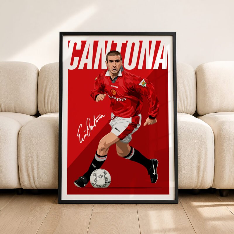 Eric Cantona Poster